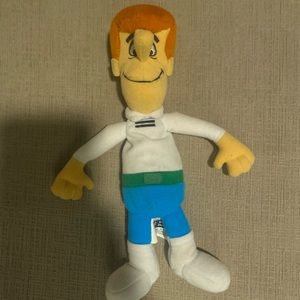 Warner Brothers Studio Store George Jetson Bean Bag Doll 1999 Stuffed Plush